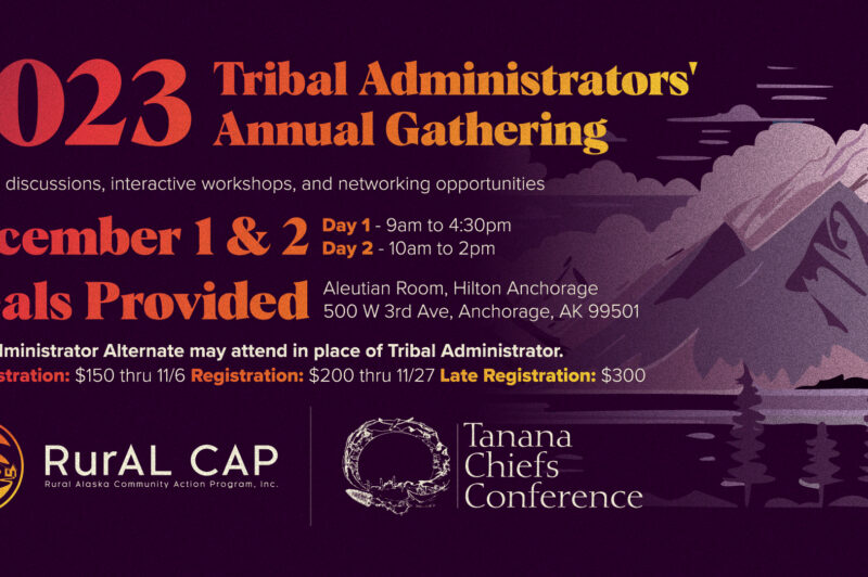 2023 Tribal Administrators’ Annual Gathering